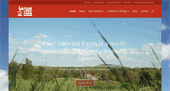Desktop Screenshot of fourcornersfarm.com